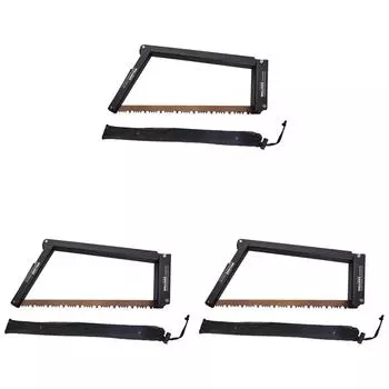 Складная пила с сумкой для хранения Многофункциональная походная ручная пила для веток дерева