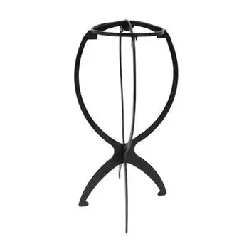 Складная пластиковая подставка для парика Легкая сборка Портативная дорожная Складная голова для парика Многоцелевая подставка для шляп Держатель для сушки и укладки парика Аксессуары для парика