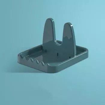 Складная подставка для крышки, стеллаж для хранения ложек, подставка, держатель для крышки, многофункциональная посуда, кухонные стеллажи красный