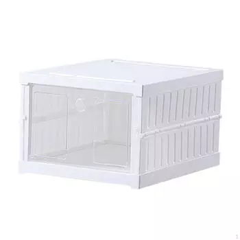 Складная подставка для обуви Компактный держатель Прозрачный органайзер для обуви, экономящий место