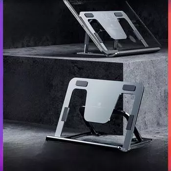 Складная подставка для планшета и мобильного телефона из алюминиевого сплава BONERUY P63