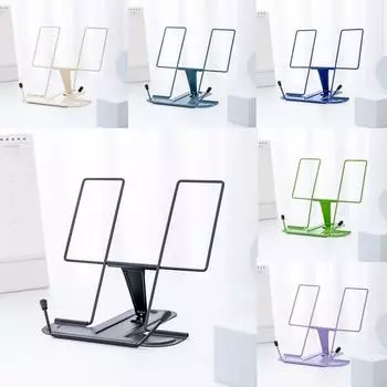 Складная подставка для поваренной книги для детей, металлическая подставка для книг, подставка для телефона, держатель для книг