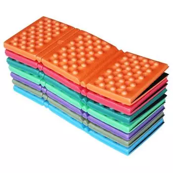 Складная подушка для кемпинга из пенопласта, коврик для сидения на открытом воздухе, походный коврик для пляжа, пикника 39*28.5*0.9cm синий