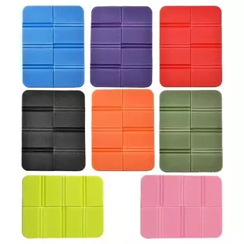 Складная подушка для сиденья из пенопласта для кемпинга, коврик для сидения на открытом воздухе, походный коврик для пикника, НОВЫЙ Великобритания красный