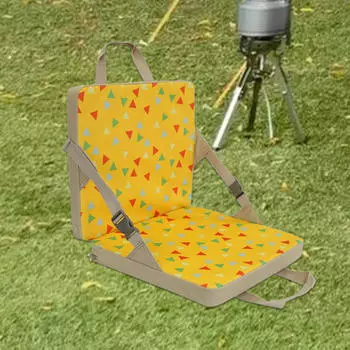 Складная подушка для сиденья на открытом воздухе для комфорта Yellow
