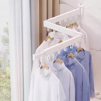 Складная подвесная сушилка для одежды, многофункциональная противоскользящая вешалка для одежды, подставка для гостиной One fold