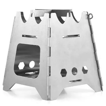 Складная походная печь, дровяная печь, портативная походная печь из нержавеющей стали, спиртовая печь M