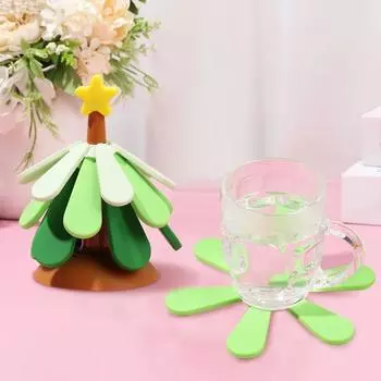 Складная посуда Теплоизоляционная подкладка Присоска Основание Деревянный коврик для стола Подставки под горячее Подставки под приборы для гостиниц