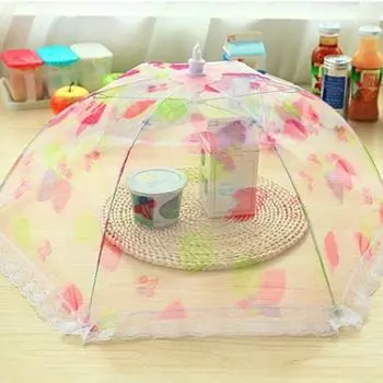 Складная противомоскитная пылезащитная сетка, защитный чехол для пищевых продуктов, обеденный стол, палатка