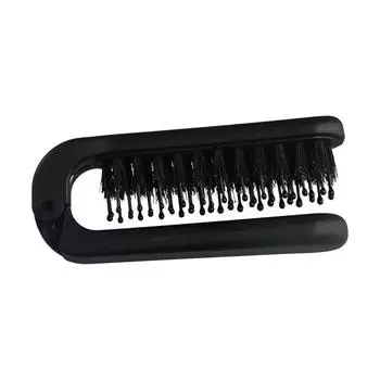 Складная расческа для бровей, расческа для волос, массажная расческа для свиной гривы, прямая расческа-валик, складная расческа, щетка для бороды No box