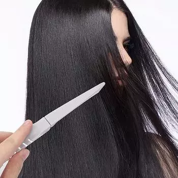 Складная расческа для распутывания волос, портативная двухголовая антистатическая пластиковая расческа, дорожный парикмахерский инструмент для отеля, массажный подарок