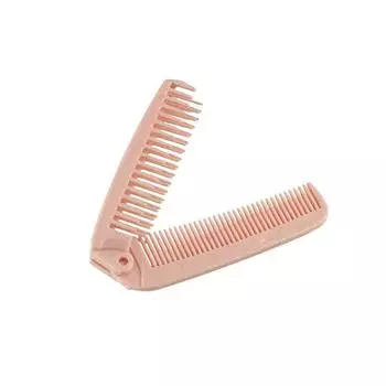 Складная расческа для укладки волос, складная расческа, массажная расческа, портативная дорожная расческа для женщин и детей розовый