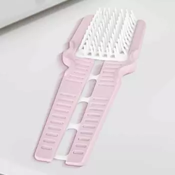 Складная расческа для волос с челкой, высокая расческа для укладки волос с черепом и артефактом, парикмахерская