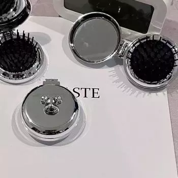 Складная расческа с воздушной подушкой, мультяшная мини-расческа с воздушной подушкой, пластиковая массажная расческа для путешествий style 4