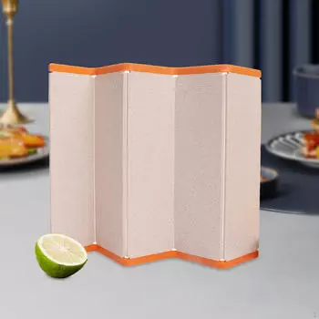 Складная разделочная доска для кемпинга, измельчения овощей и мяса для активного отдыха оранжевый