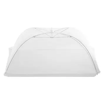 Складная сетчатая крышка для еды, кружевная ткань, пищевая сетка для кухни S