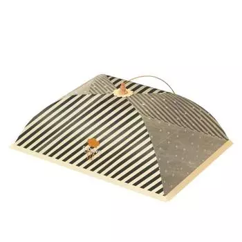 Складная сетчатая крышка для овощей, пыленепроницаемая, обеденный стол, зонтик, зашифрованная сетка, крышка для еды, закрытая сетка, защита для блюда A