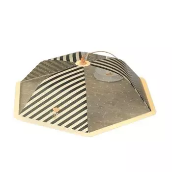 Складная сетка для еды, пылезащитная палатка для посуды, чехол для стола, сетчатый чехол для еды, кухонный чехол 50x70cm