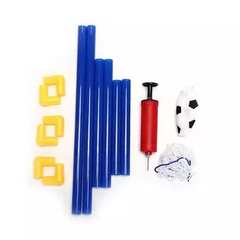 Складная сетка для мини-футбольных ворот с насосом, детские спортивные игрушки