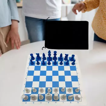 Складная шахматная игра, международная доска, удобный легкий дорожный турнир flannel bag