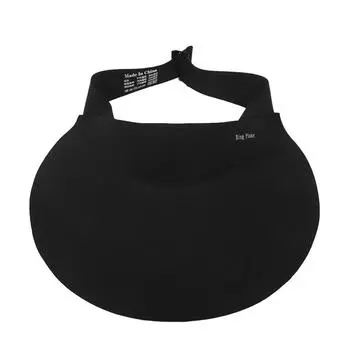 Складная широкополая пляжная шляпа с козырьком от солнца для женщин, летняя защита от УФ-излучения, бесшовная, сверхлегкая, пустая верхняя шляпа от солнца One Size чёрный