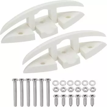 Складная швартовная уткетка для лодки, откидная швартовочная уткетка для морского дока с крепежными винтами для лодок, каяков, палуб, яхт A