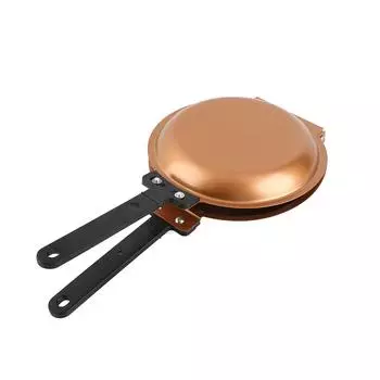 Складная сковорода Многофункциональная двухсторонняя сковорода Сковорода с антипригарным покрытием