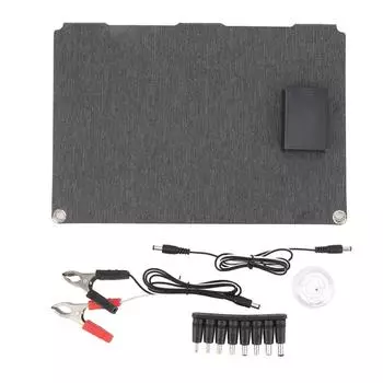 Складная солнечная панель зарядное устройство комплект 40 Вт монокристаллический кремний ETFE водонепроницаемая солнечная панель с двойным выходом