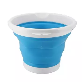 Складная стиральная машина 10 л, автоматическая портативная стиральная машина с питанием от USB и ведром, маленькая