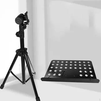 Складная стойка для партитур, практичный нескользящий держатель для гитары