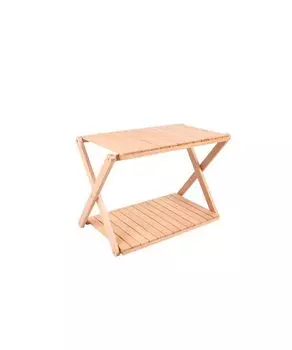 Складная стойка Woody складная мини-стойка деревянная складная стойка S more [Woodi mini] бежевый