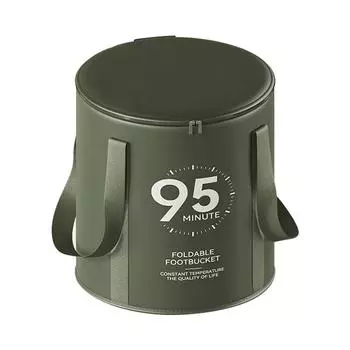 Складная сумка для ног, высокая над икрой, бытовая ванна для ног, артефакт, ванна для ног, изолированная ведро для ванночки для ног, постоянная температура