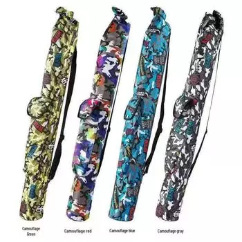 Складная сумка для рыболовного зонта большой вместимости для хранения - удобная и практичная для организации рыболовных снастей Length 130cm*20cm single side pocket