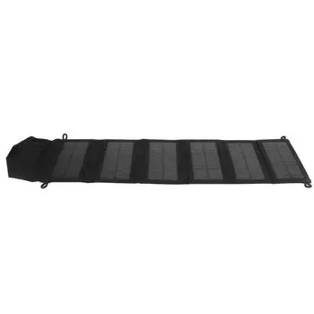 Складная сумка для солнечной панели для зарядки на открытом воздухе, монокристаллическая кремниевая солнечная батарея, доска для выработки электроэнергии, складная сумка