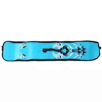 Складная сумка для удочки из ЭВА, водонепроницаемый защитный чехол для удочки большой вместимости с ручкойСветло-синий Light Blue