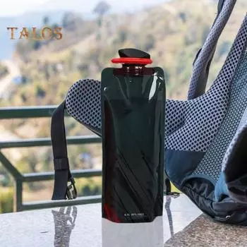 Складная сумка для воды, 3 шт., 700 мл, легкая герметичная портативная сумка для хранения воды для кемпинга, пешего туризма, путешествий, многофункциональный чайник без BPA 3pcs белый