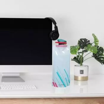 Складная сумка для воды, 3 шт., 700 мл, легкая герметичная портативная сумка для хранения воды для кемпинга, пешего туризма, путешествий, многофункциональный чайник без BPA 3pcs белый