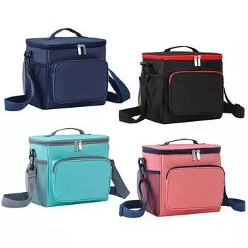 Складная сумка-холодильник большой емкости с ремешком, сумка для пикника, изотермическая изотермическая изоляционная сумка для пива, большой контейнер для еды, сумка для обеда 3