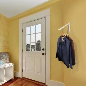 Складная сушилка для белья, настенное крепление, вешалка для сушки белья, волнистый дизайн, экономит место