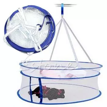 Складная сушилка для белья, вешалка для одежды, корзина для белья, сетка для сушки