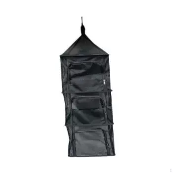 Складная сушилка для хранения в шкафу и сушки фруктов чёрный