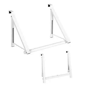 Складная сушилка для одежды, нержавеющая, устойчивая к коррозии металлическая конструкция, экономящая место наддверный органайзер A серый