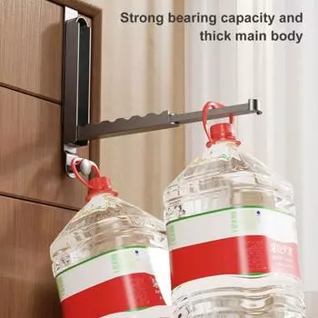 Складная сушилка для одежды Нержавеющая Устойчивая к коррозии Прочная Несущая способность Простая установка серый