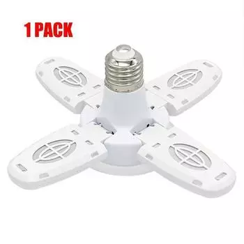 Складная светодиодная лампочка белый