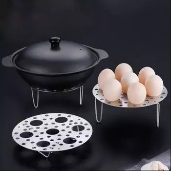 Складная тарелка паровая из нержавеющей стали 316, корзина для пароварки для фруктов, овощей, многофункциональный поднос для приготовления мяса, кухонные инструменты