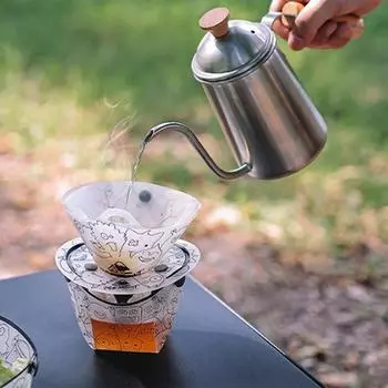 Складная тарелка Yousheng, пищевая классификация, не содержащая бисфенола А, термостойкая, сверхлегкая, складная посуда, аксессуары для кемпинга B