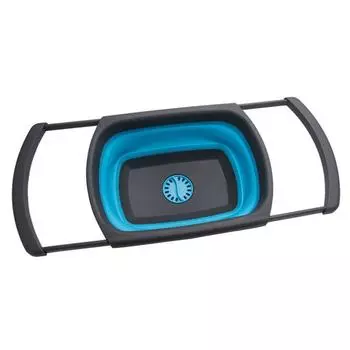 Складная телескопическая ёмкость для воды, переносная уличная сливная корзина, ёмкость для пикника с функцией утечки, ёмкость для воды для кухни красный