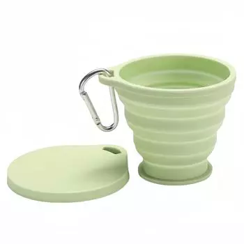 Складная тепловая походная зубная паста для полоскания горла, удобная для поездок на работу или портативная, 180 мл, устойчивая, чашка, принадлежности,