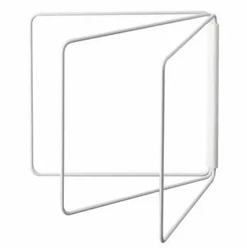 Складная ткань Yamazaki Jitsugyo, примерно xx H25см, стойка для вешалок 2787 (Ямадзаки) Вешалка, белая, Ш27,5~53,5 Г2,2~54,5 белый