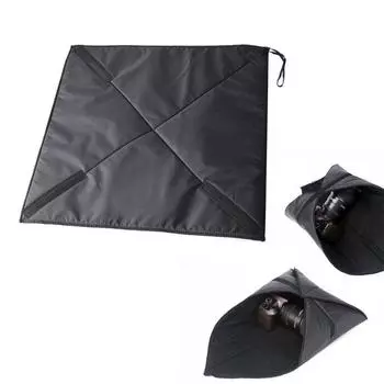 Складная тканевая пленка для камеры, тканевое одеяло, сумка для камеры, тканевая пленка для камеры, тканевый чехол для камеры 45x45cm
